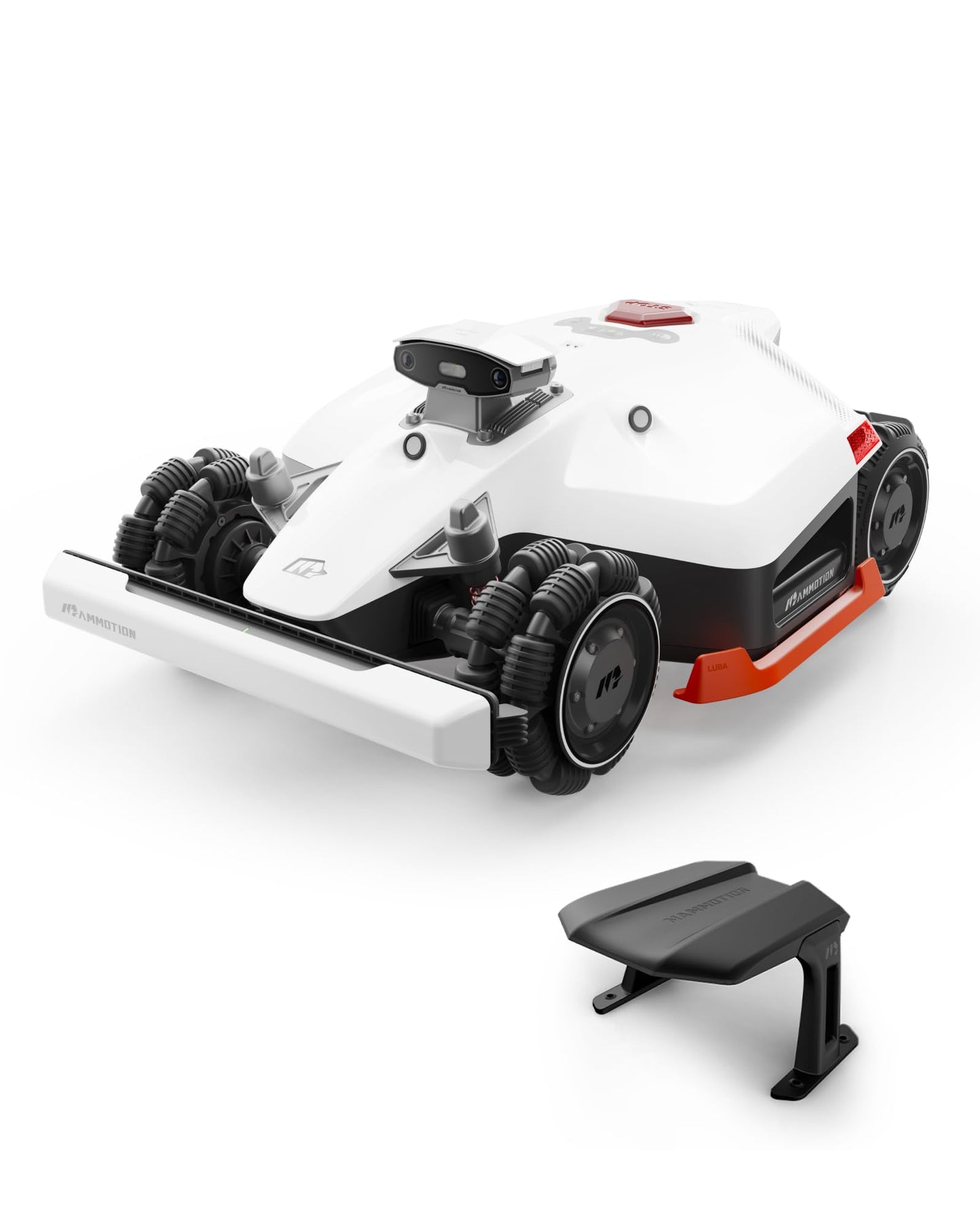 MAMMOTION LUBA 2 AWD 3000X Mähroboter ohne Kabel, bis 3600m², RTK+Vision, Auto-Kartierung, 4G-Modul, 80% Steigung, intelligenter Rasenroboter