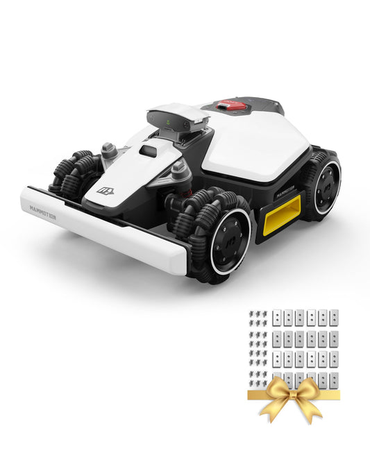 MAMMOTION LUBA mini AWD 1500 Mähroboter ohne Kabel, bis 1800m², RTK+Vision, Auto-Kartierung, 4G-Modul, 80% Steigung, intelligenter Rasenroboter