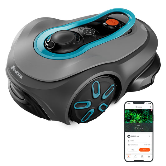 Gardena smart SILENO Free 750 Mähroboter, kabellos, bis 750m², LONA Intelligence, ohne Begrenzungskabel, leise, App-Steuerung, 19924-47