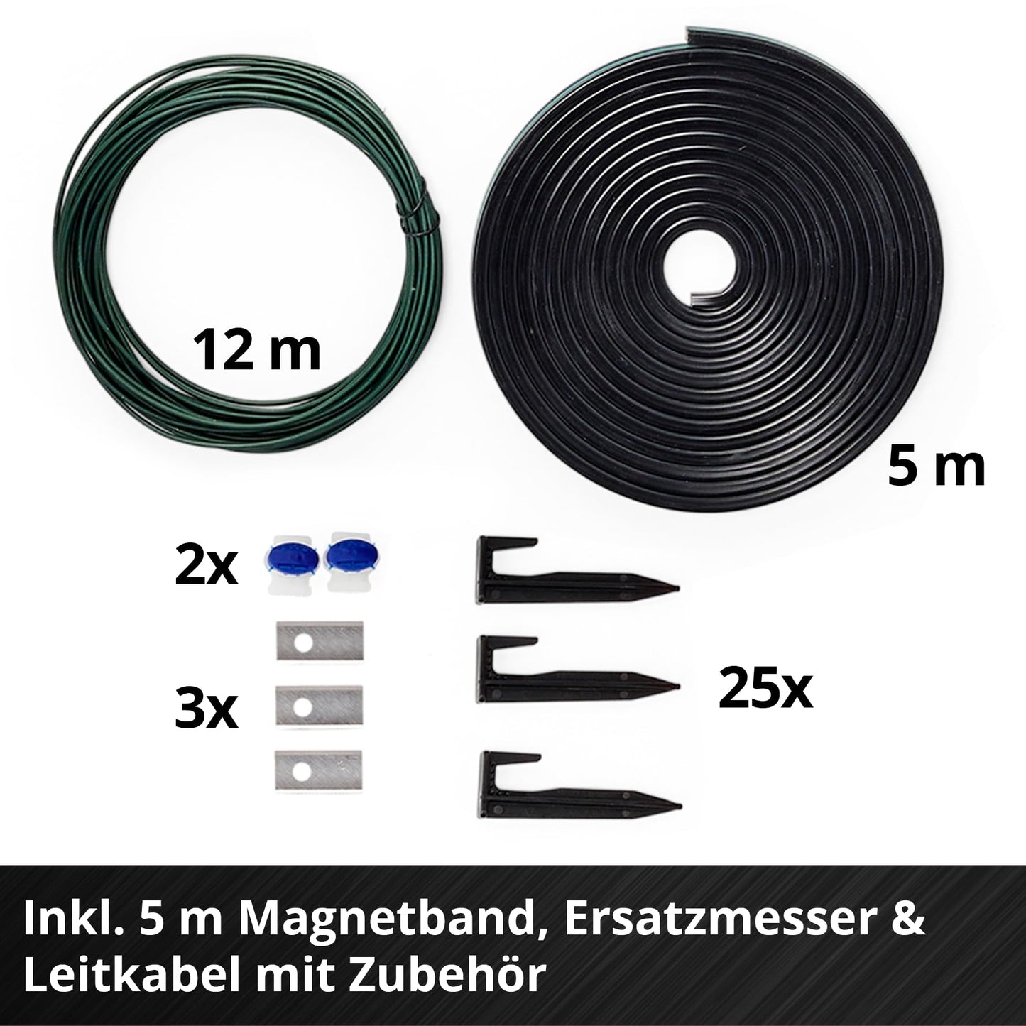 Einhell FREELEXO CAM 500 Mähroboter, 18V Akku, ohne Begrenzungsdraht dank Kamera, bis 500m², Brushless, 25% Steigung, inkl. 3,0Ah Akku