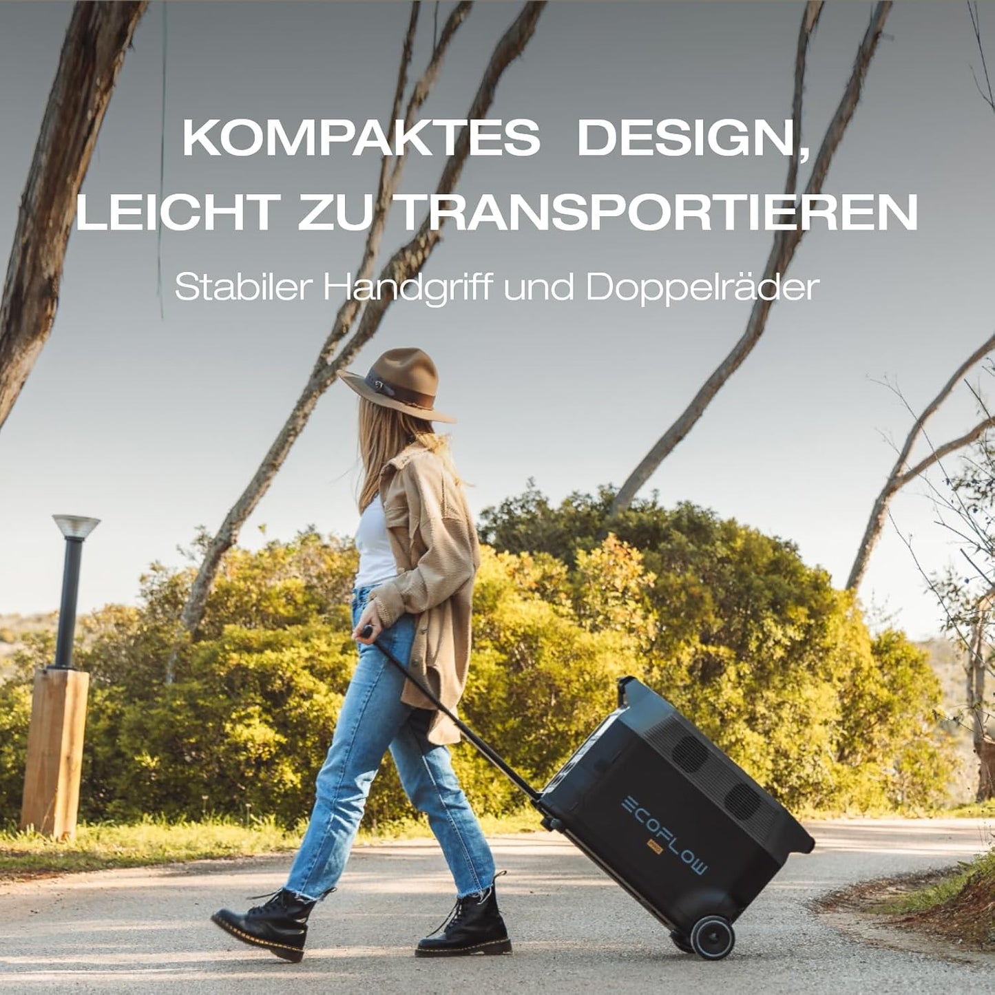 EF ECOFLOW DELTA Pro tragbare Powerstation 3600Wh, Solar Generator LiFePO4-Batterie mit 3600W AC Ausgängen, erweiterbare Stromversorgung bis zu 25kWh, Stromspeicher für Zuhause, Stromausfall, Reise