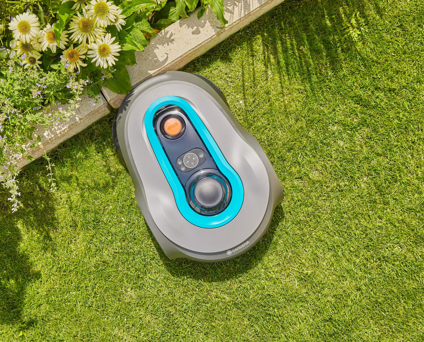 Gardena smart SILENO Free 750 Mähroboter, kabellos, bis 750m², LONA Intelligence, ohne Begrenzungskabel, leise, App-Steuerung, 19924-47