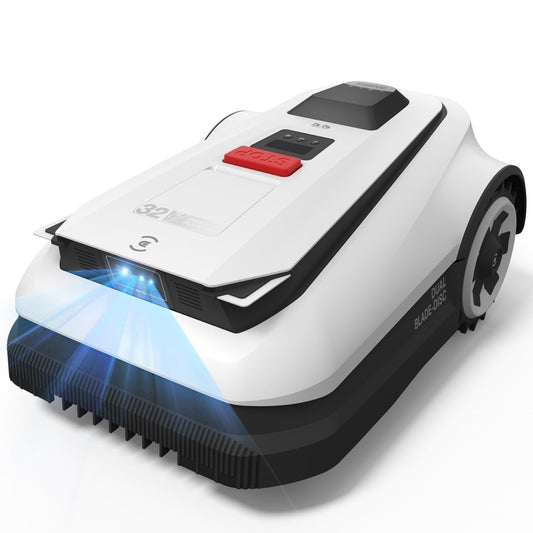 ECOVACS Goat A1600 Mähroboter ohne Kabel, bis 1600m², 330mm Schnittbreite, LiDAR RTK+Vision, 100W, 50% Steigung, intelligenter Rasenroboter