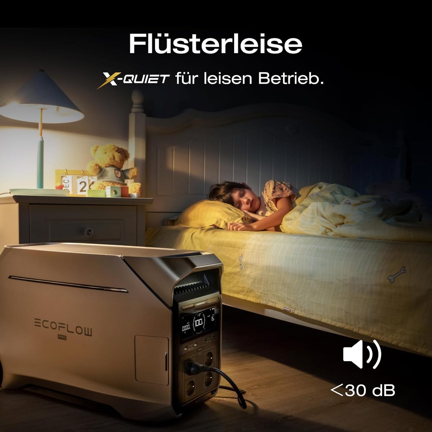 EF ECOFLOW DELTA PRO 3 Tragbare Powerstation mit Zusatzakku, 8kWh AC-Ausgang, 230V 4000W AC-Ausgang, Solargenerator für Zuhause, Camping, Wohnmobile und Reise